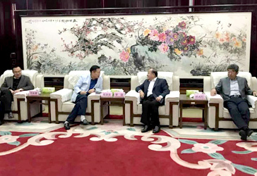 杜永安董事长赴临沂大学商谈校企合作事宜